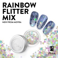 Moyra RAINBOW FLITTER MIX Rainbow Flitter Mix! Ein Nageldesign Klassiker! Pigment-Puder von Moyra! Für Ihre perfekte Nail Art für zu Hause! Für Ihre perfekte Nail Art fürs Nagelstudio! Nageldesign, Nagelpflegeprodukte, Nagellacke, Nagelpflege, Gel, Modellage, Nail Art, NailArt, Nageldesignzubehör, Aktionen, Rabatte, Nailart-Neuheiten, Aufbaugel, Aufbau-Gel, UV-Gel Lack,UV/LED-Lampe, Einphasen-Gel, lange haltbar, Gel und Acryl, kein Vergilben am Naturnagel, perfekte Smile-Linie, Aufbau-Gel, optimale Viskosität, Aufbau mit Schablone, Nagel-Tipps, hohe Deckkraft, hohe Pigmentierung, Colour Gel